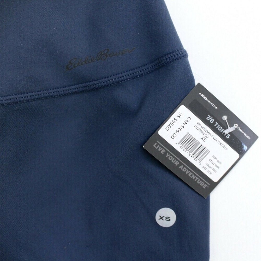 Eddie Bauer Movement Lux High-Rise 7/8-Length Color Blocked Legging - Picture 3 of 4